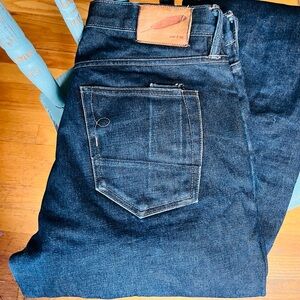 Rogue Territory Raw Denim Jeans 33 x 27